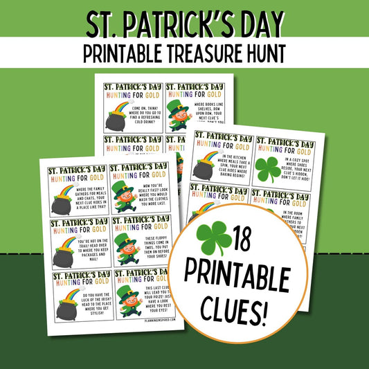 St. Patrick's Day Printable Treasure Hunt
